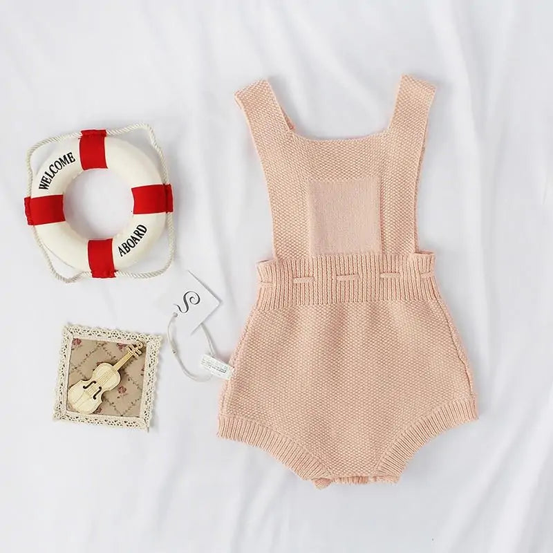 Sweet Embrace Knitted Romper