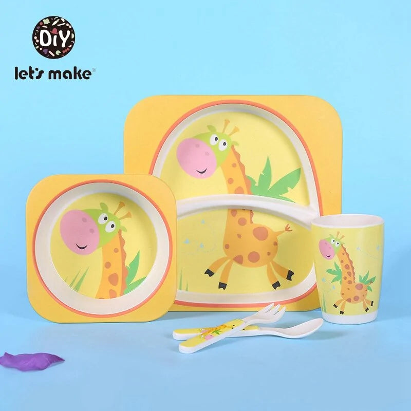 Children's Animal Dish Set