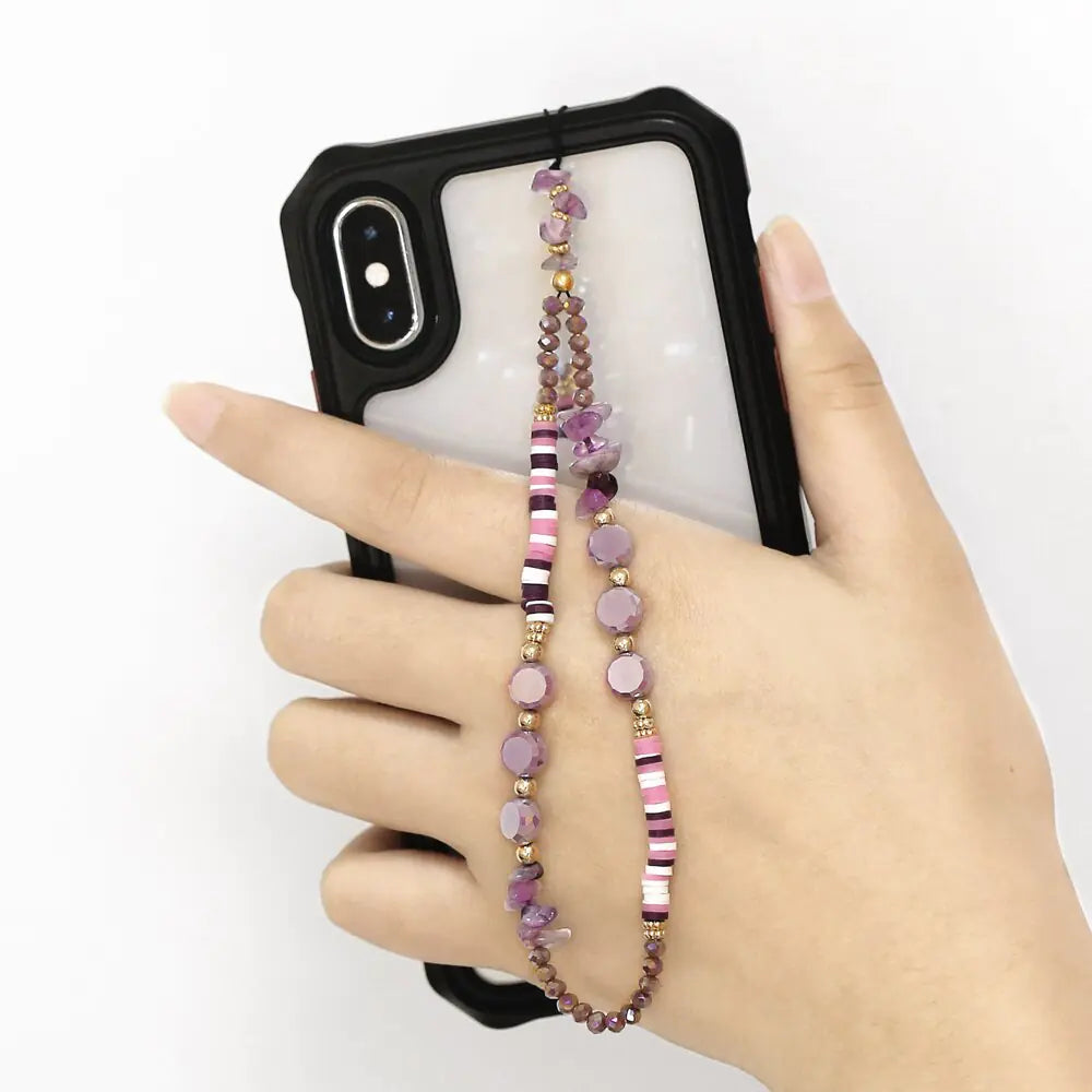 Natural Stone Phone Charms: Elevate Your Phone with Timeless Style