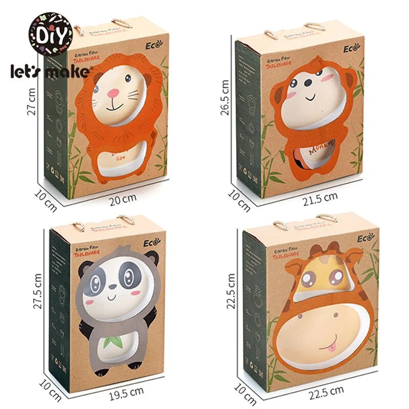 Children's Animal Dish Set