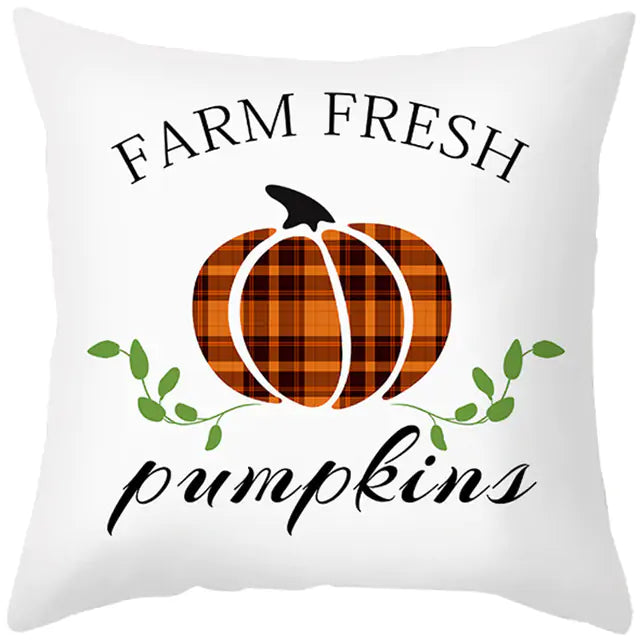 Charming Autumn/Fall Decor Pillow Cover: Embrace Seasonal Elegance