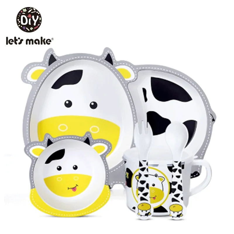 Children's Animal Dish Set