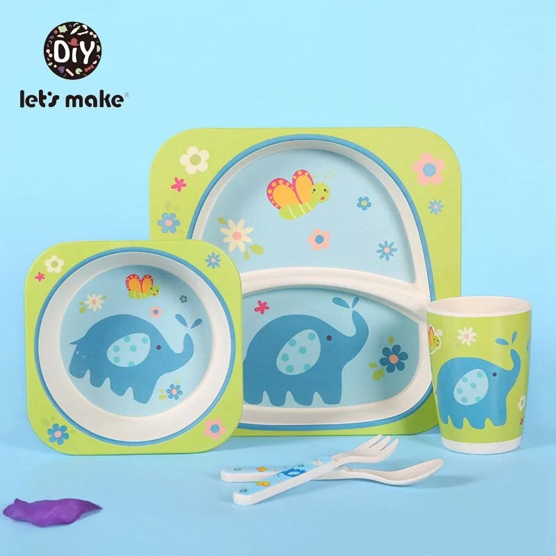 Children's Animal Dish Set