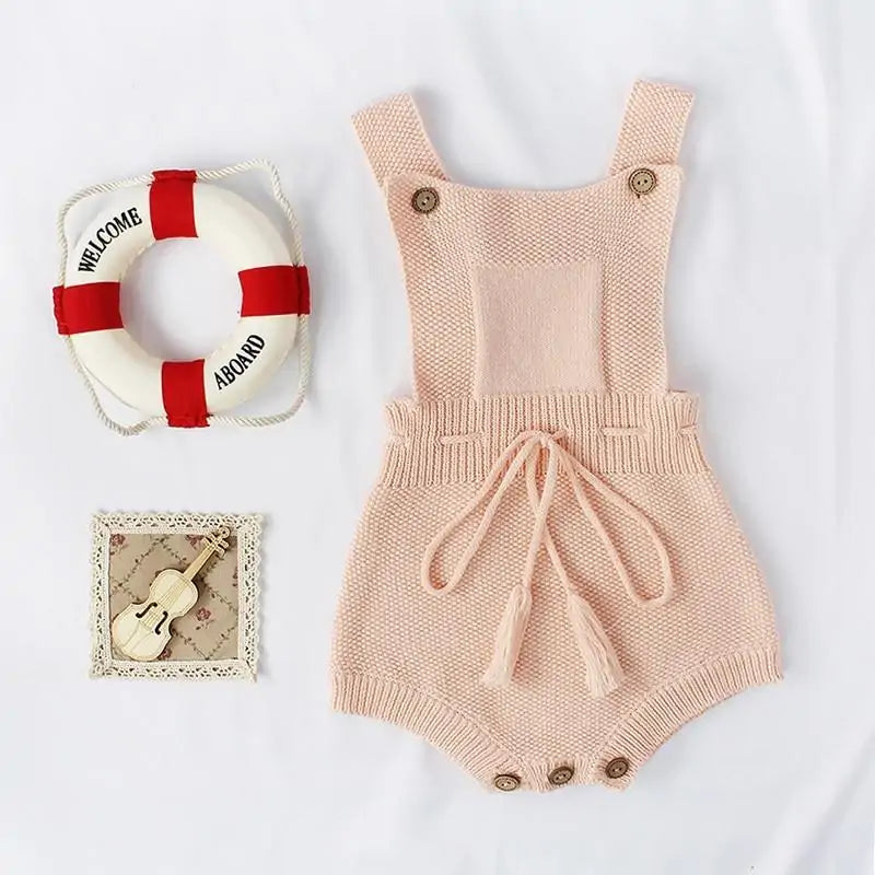 Sweet Embrace Knitted Romper