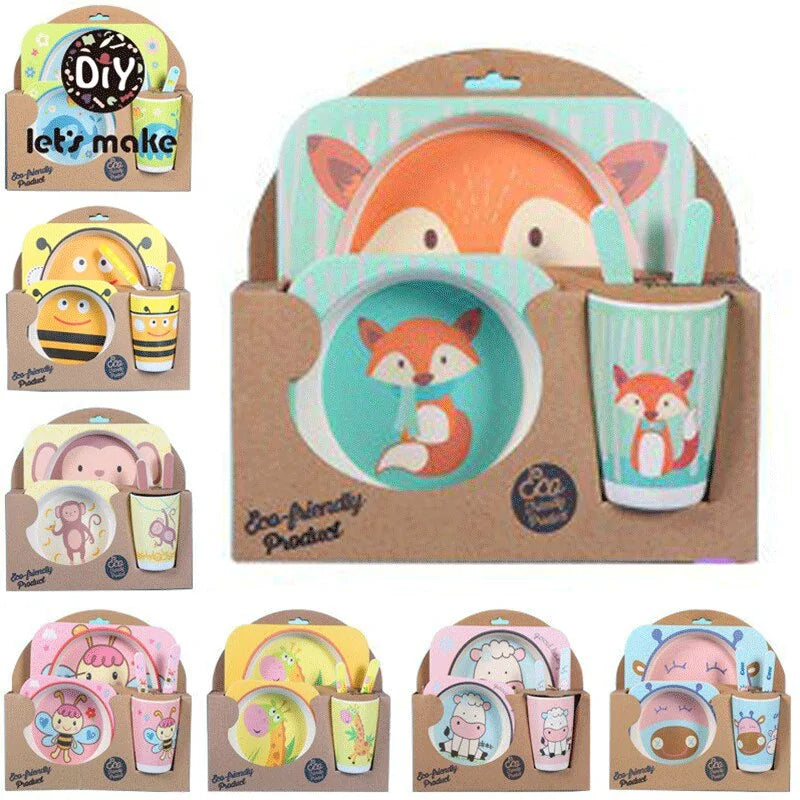 Children's Animal Dish Set