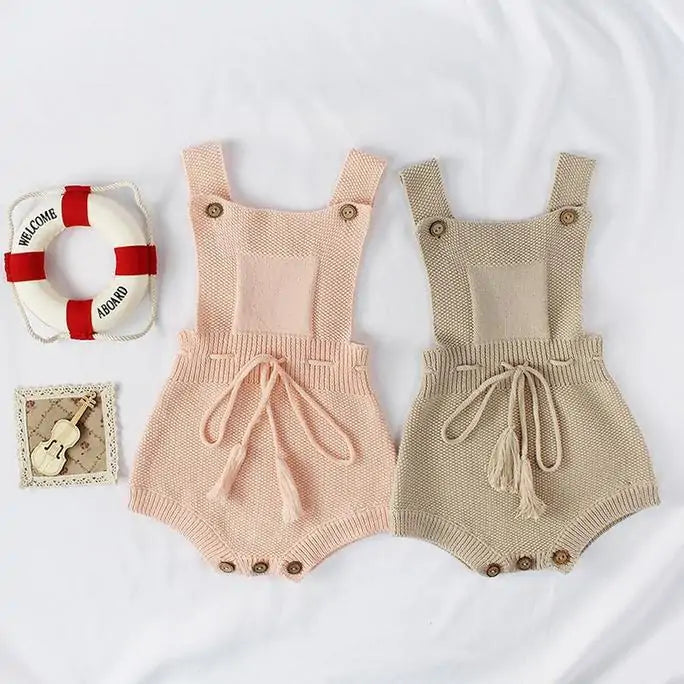 Sweet Embrace Knitted Romper