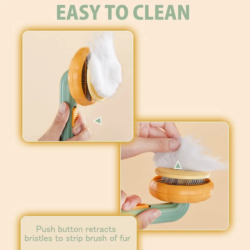 Self Cleaning Slicker Comb