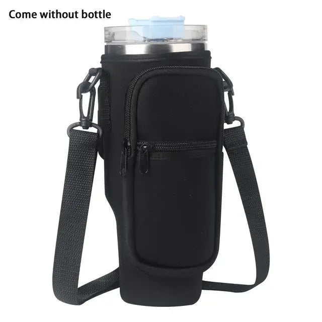 Portable 40 oz Tumbler/Water Bottle Carrier Bag - Stay Hydrated in Style