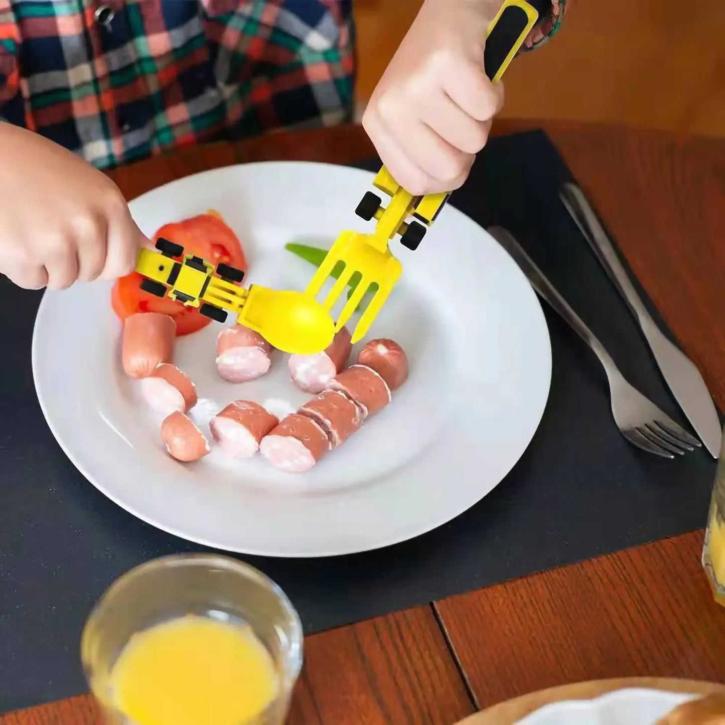 Juego de utensilios de cocina divertidos para niños