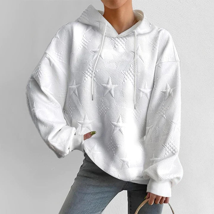 Embossed Star Sweatshirt