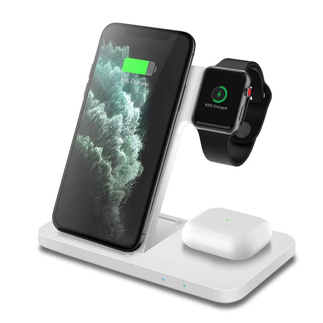 3-in-1 Wireless Fast Charger Docking Station