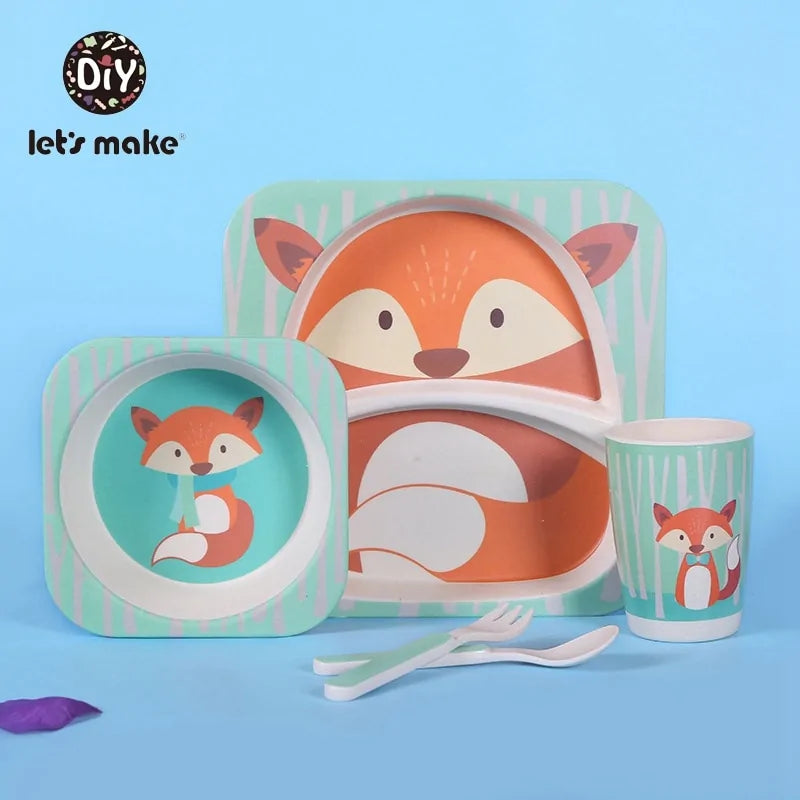 Children's Animal Dish Set