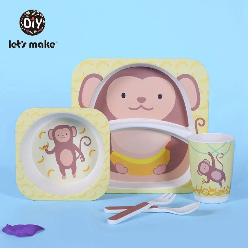 Children's Animal Dish Set