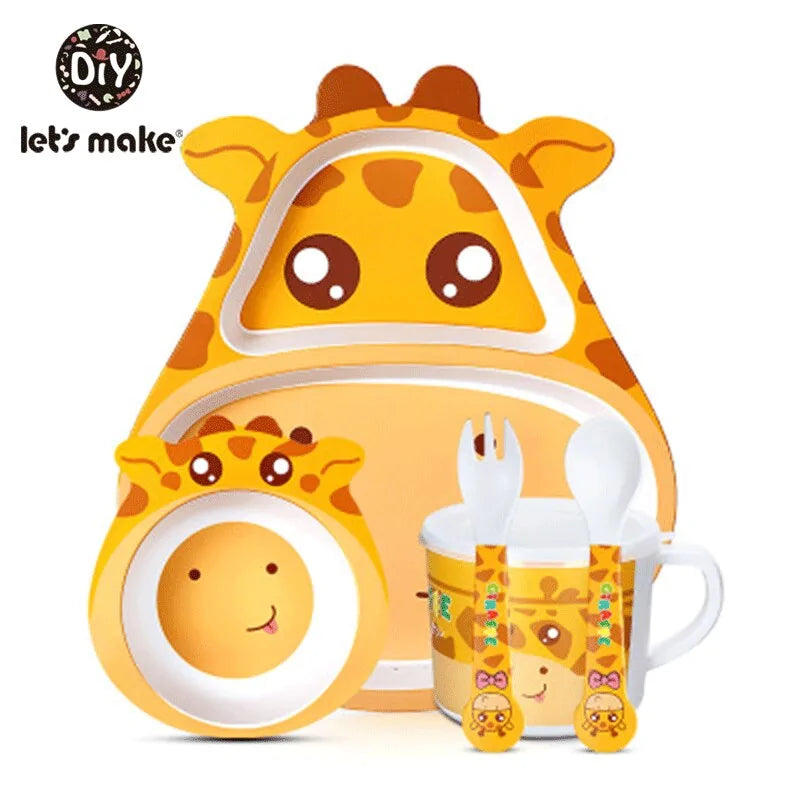 Children's Animal Dish Set