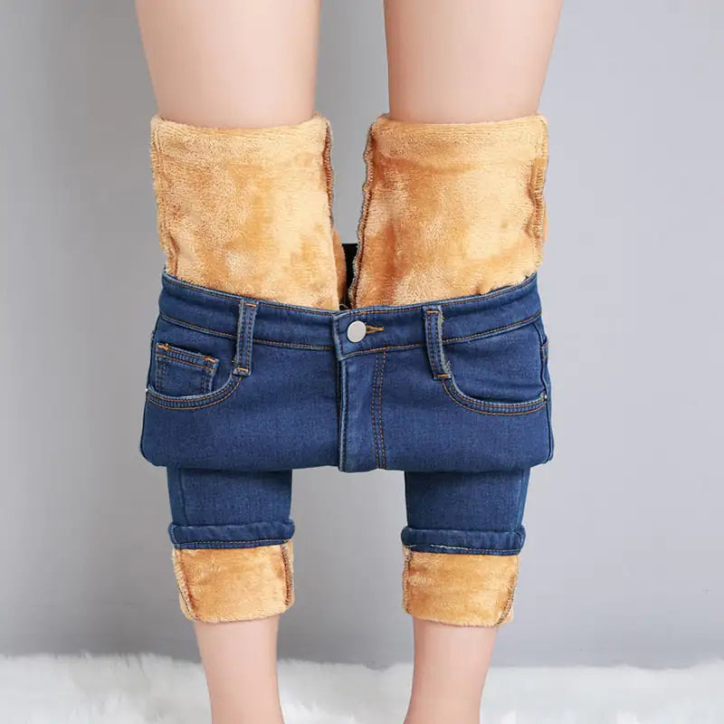 Fleece Thermal Lined Jeans