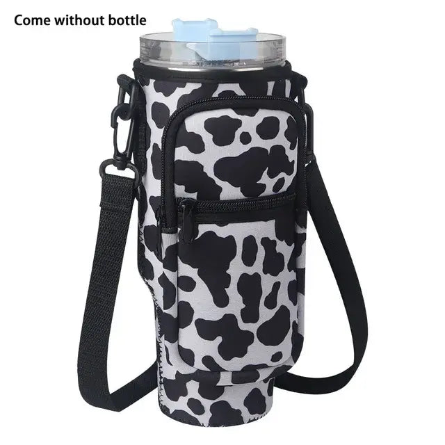 Portable 40 oz Tumbler/Water Bottle Carrier Bag - Stay Hydrated in Style