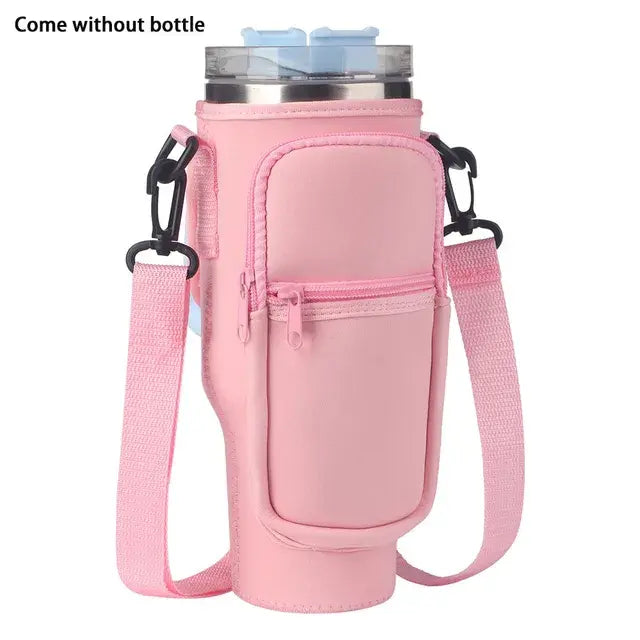 Portable 40 oz Tumbler/Water Bottle Carrier Bag - Stay Hydrated in Style