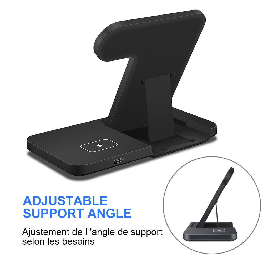 3-in-1 Wireless Fast Charger Docking Station