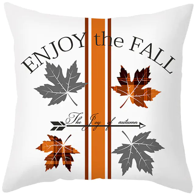 Charming Autumn/Fall Decor Pillow Cover: Embrace Seasonal Elegance