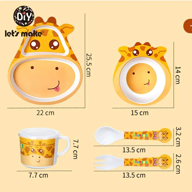 Children's Animal Dish Set