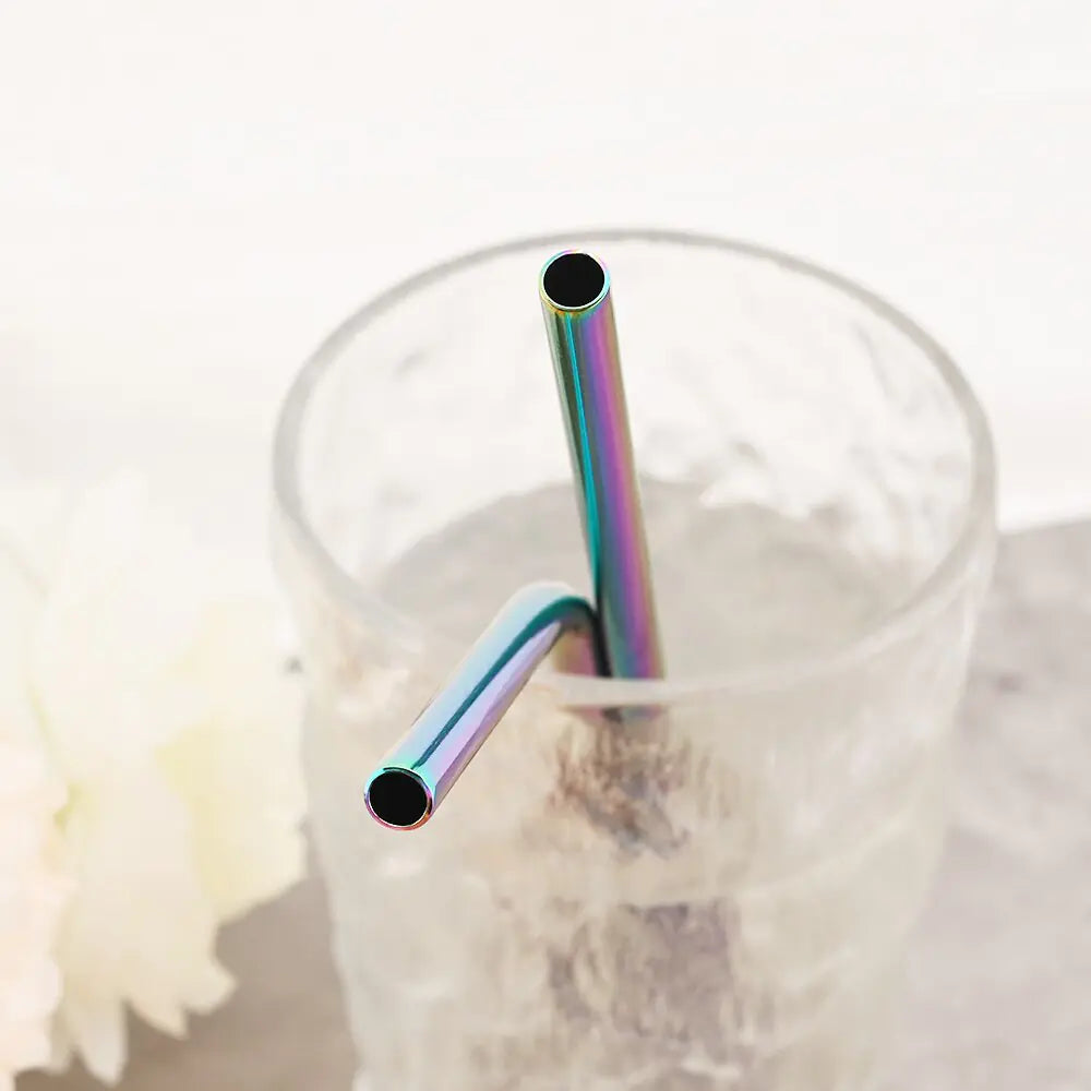 Reusable Stainless Steel Straw Bundle