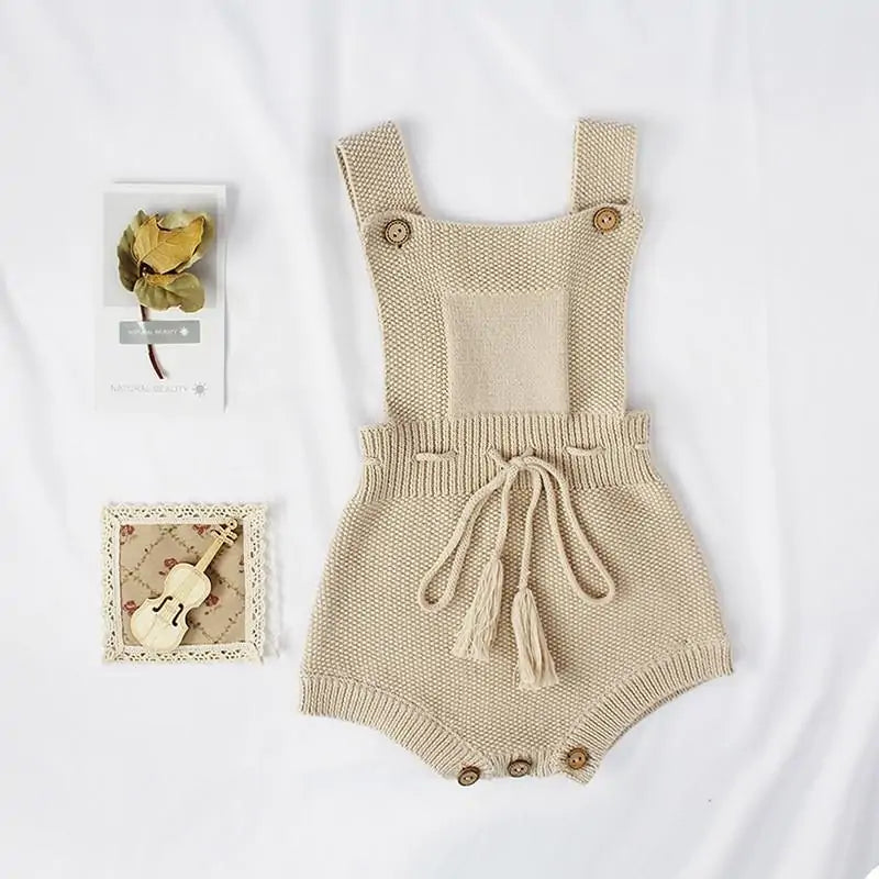 Sweet Embrace Knitted Romper