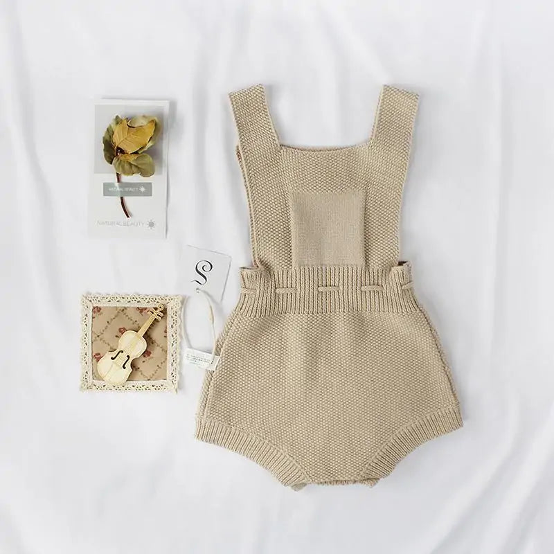 Sweet Embrace Knitted Romper